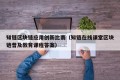 知链区块链应用创新比赛（知链在线课堂区块链普及教育课程答案）