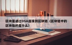 区块是通过DSA连接到区块链(区块链中的区块指的是什么)