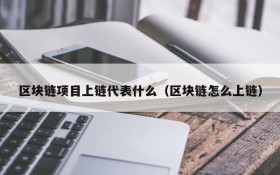 区块链项目上链代表什么(区块链怎么上链)