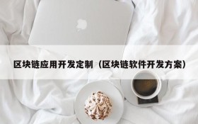 区块链应用开发定制(区块链软件开发方案)