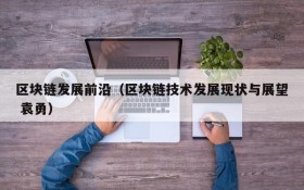 区块链发展前沿(区块链技术发展现状与展望 袁勇)