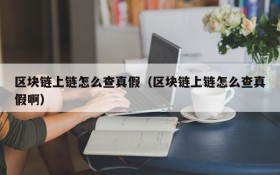 区块链上链怎么查真假(区块链上链怎么查真假啊)