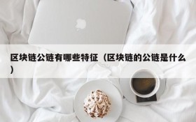 区块链公链有哪些特征（区块链的公链是什么）