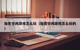 加密空间游戏怎么玩(加密空间游戏怎么玩的)