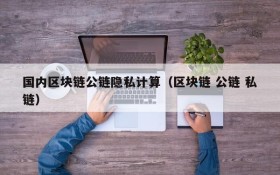 国内区块链公链隐私计算(区块链 公链 私链)