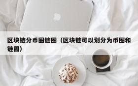 区块链分币圈链圈(区块链可以划分为币圈和链圈)