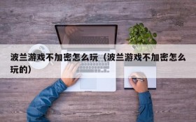 波兰游戏不加密怎么玩(波兰游戏不加密怎么玩的)