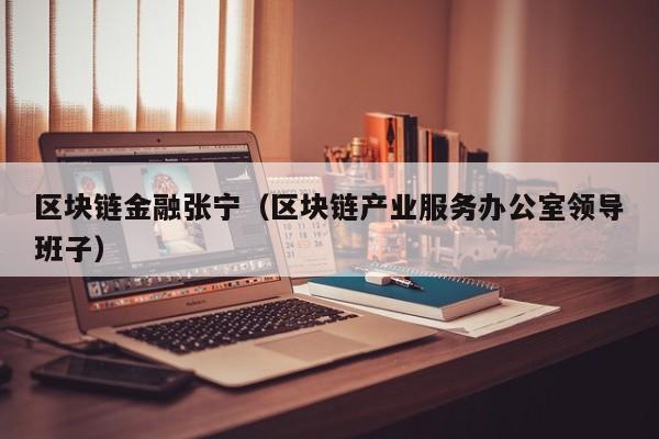 区块链金融张宁（区块链产业服务办公室领导班子）