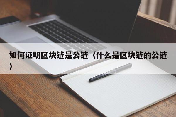 如何证明区块链是公链（什么是区块链的公链）