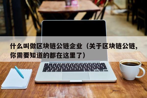 什么叫做区块链公链企业（关于区块链公链,你需要知道的都在这里了）