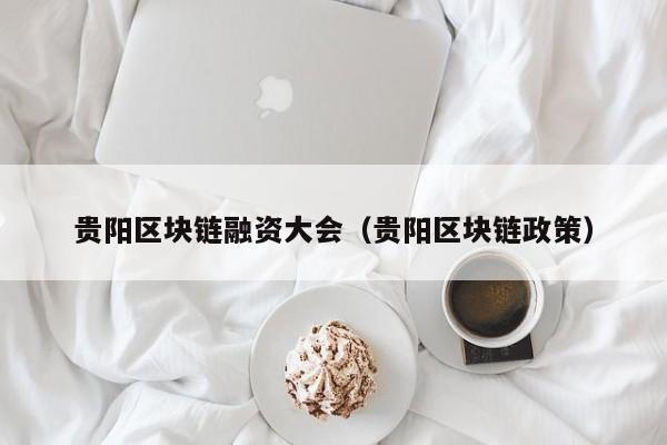 贵阳区块链融资大会（贵阳区块链政策）