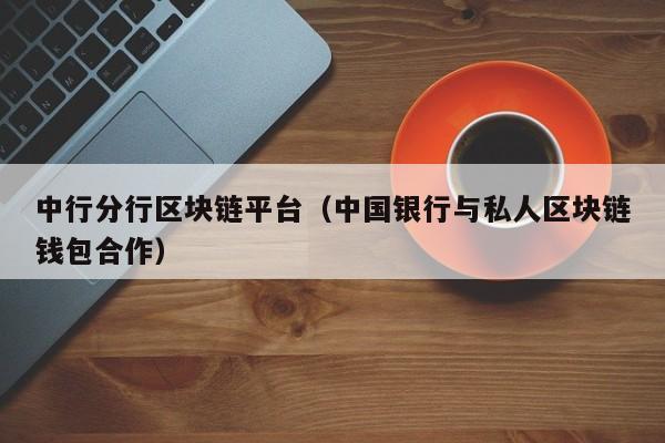 中行分行区块链平台（中国银行与私人区块链钱包合作）